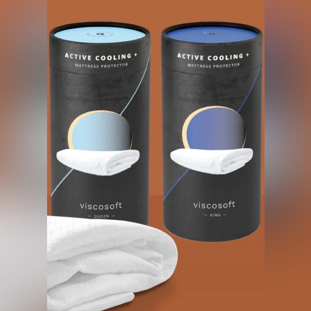 NEW Active Cooling Bed Protector for Queen size bed shipped w/o tube $Firm$ - Picture 4 of 4